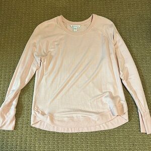 Athleta sweatshirt, size medium, light pink